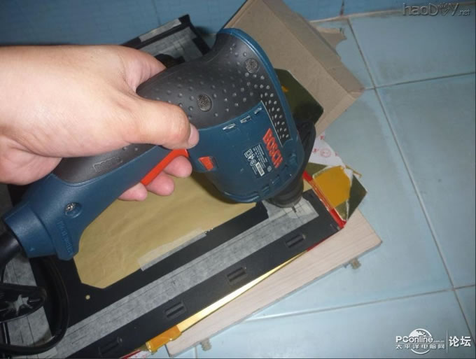 点击查看原图 电源上翻~走线~铝合金~亚克力~荧光透明电脑主机机箱