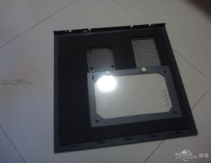 点击查看原图 电源上翻~走线~铝合金~亚克力~荧光透明电脑主机机箱