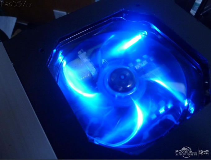点击查看原图 电源上翻~走线~铝合金~亚克力~荧光透明电脑主机机箱