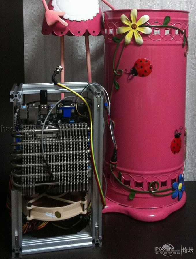 点击查看原图 “花姑娘”全静音HTPC打造手记