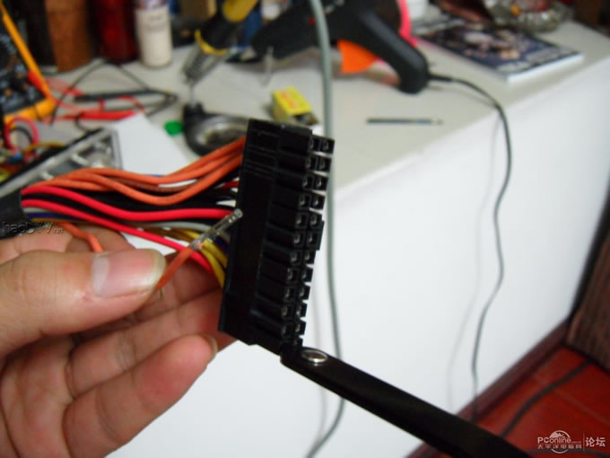 点击查看原图 发一下我改的航空插头模块电脑电源