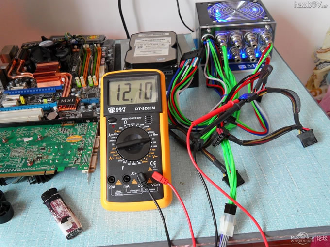 点击查看原图 发一下我改的航空插头模块电脑电源