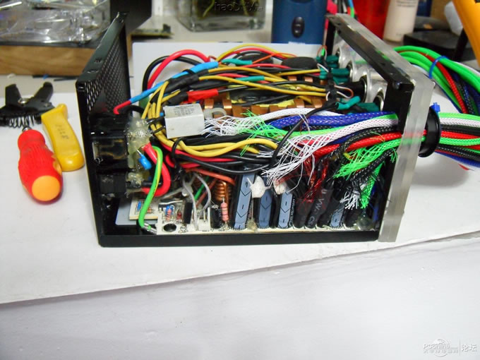 点击查看原图 发一下我改的航空插头模块电脑电源