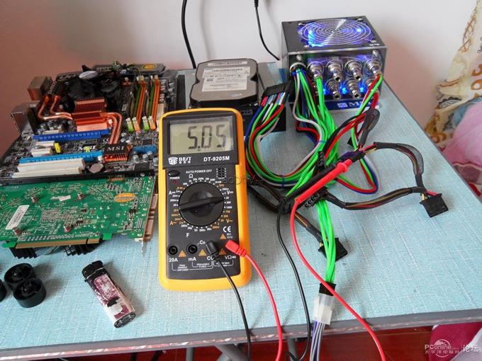 点击查看原图 发一下我改的航空插头模块电脑电源