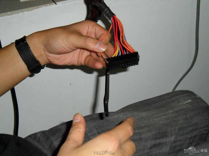 点击查看原图 发一下我改的航空插头模块电脑电源