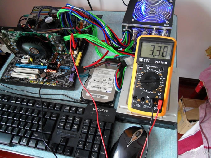 点击查看原图 发一下我改的航空插头模块电脑电源