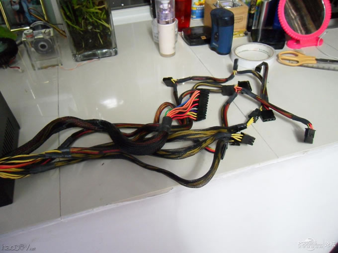 点击查看原图 发一下我改的航空插头模块电脑电源