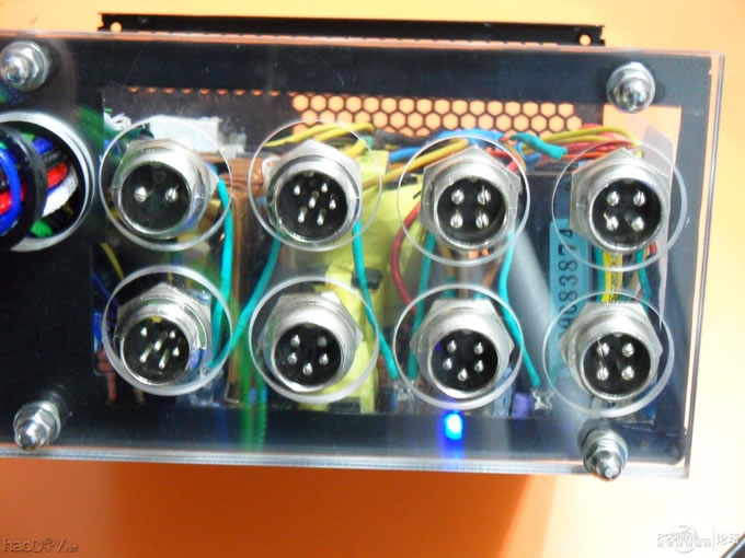 点击查看原图 发一下我改的航空插头模块电脑电源