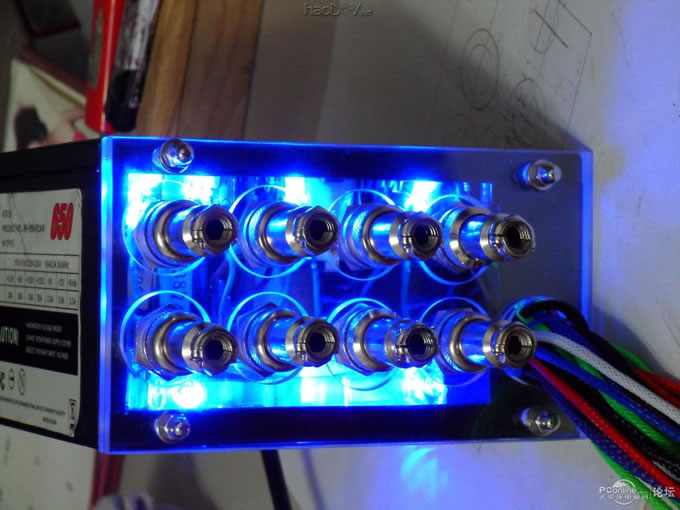 点击查看原图 发一下我改的航空插头模块电脑电源