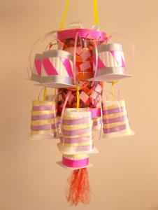 自制幼儿手工制作:中秋节花灯