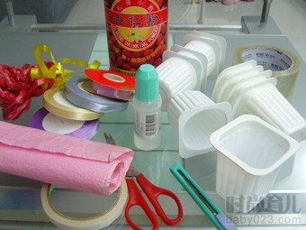 自制幼儿手工制作:中秋节花灯