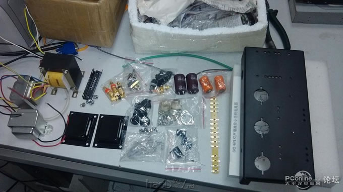 点击查看原图 6n2+6p1电子管单端胆机功放diy制作