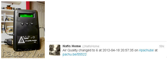 自制Arduino检测器,随时关注空气质量