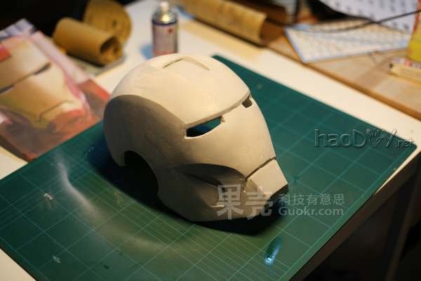 钢铁侠MK3盔甲计划之自动开合头盔!