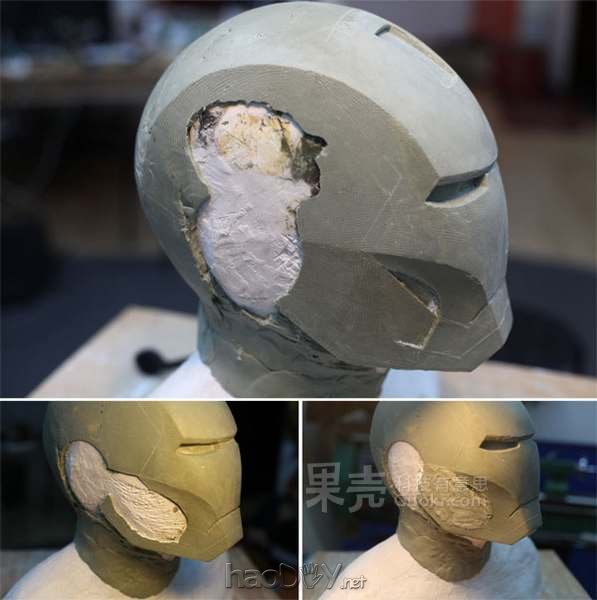 钢铁侠MK3盔甲计划之自动开合头盔!