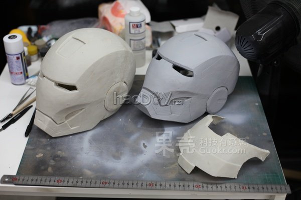 钢铁侠MK3盔甲计划之自动开合头盔!