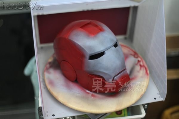 钢铁侠MK3盔甲计划之自动开合头盔!