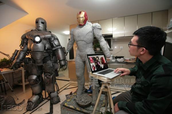 钢铁侠MK3盔甲计划之自动开合头盔!