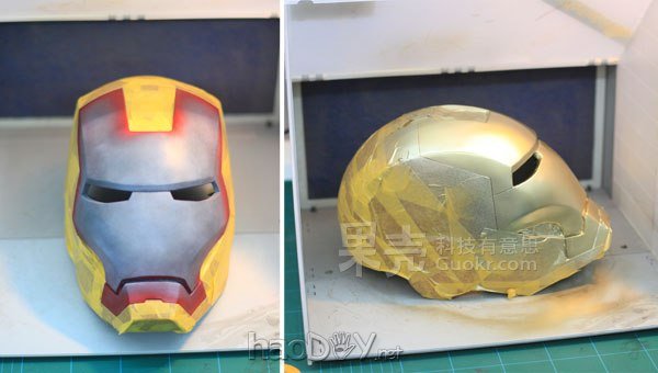 钢铁侠MK3盔甲计划之自动开合头盔!