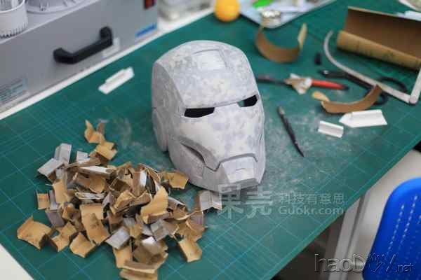 钢铁侠MK3盔甲计划之自动开合头盔!