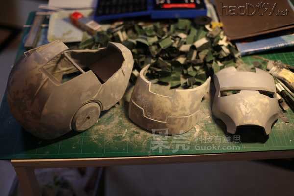 钢铁侠MK3盔甲计划之自动开合头盔!