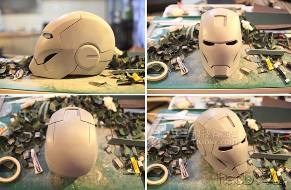 钢铁侠MK3盔甲计划之自动开合头盔!