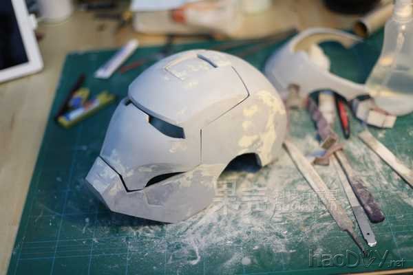 钢铁侠MK3盔甲计划之自动开合头盔!