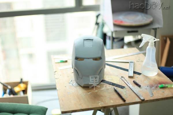 钢铁侠MK3盔甲计划之自动开合头盔!