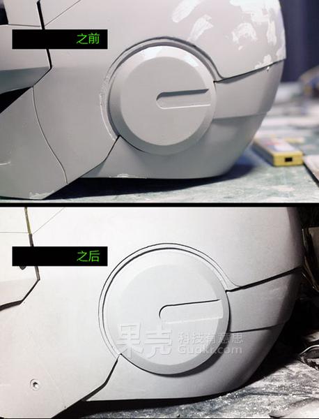 钢铁侠MK3盔甲计划之自动开合头盔!