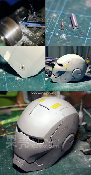 钢铁侠MK3盔甲计划之自动开合头盔!