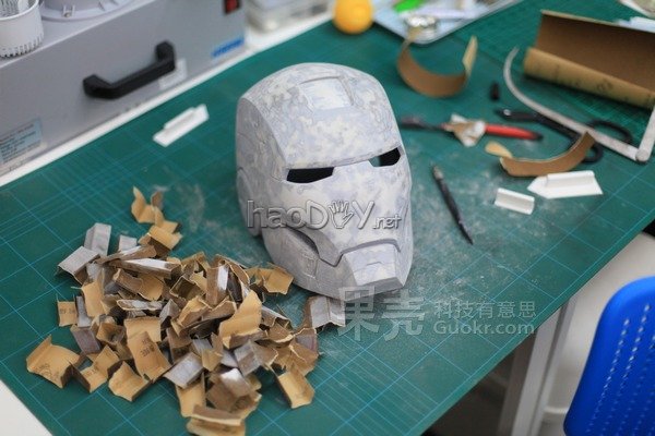 钢铁侠MK3盔甲计划之自动开合头盔!