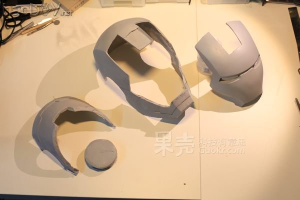 钢铁侠MK3盔甲计划之自动开合头盔!