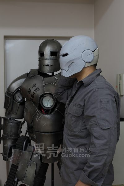 钢铁侠MK3盔甲计划之自动开合头盔!