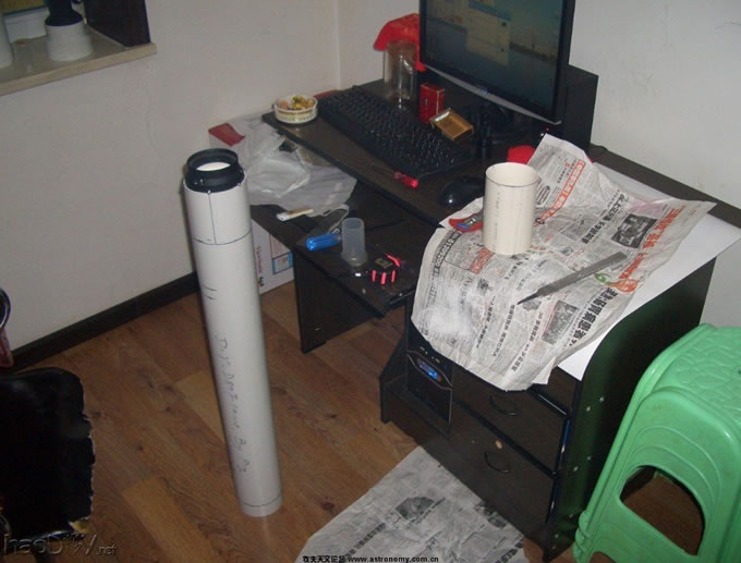 3.jpg DIY80折射天文望远镜全过程