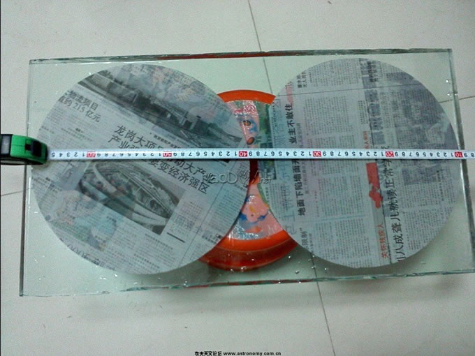 玻璃一块.jpg 直径22.7 f80.5CM牛反兼卡式天文望远镜