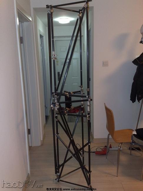 衍架3.JPG 全衍架结构无遮挡牛顿反射式天文望远镜开工