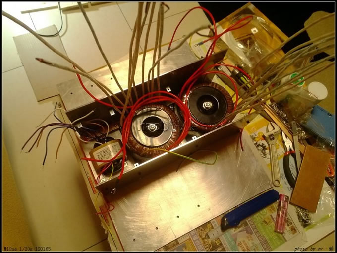 心是国都quad 606心功放,壳是Diyer