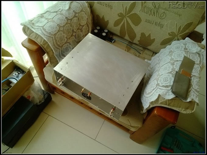 心是国都quad 606心功放,壳是Diyer