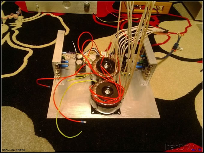 心是国都quad 606心功放,壳是Diyer