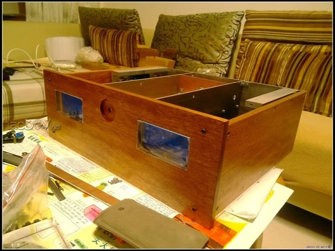 心是国都quad 606心功放,壳是Diyer