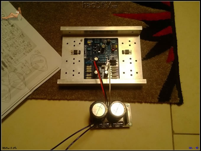 心是国都quad 606心功放,壳是Diyer