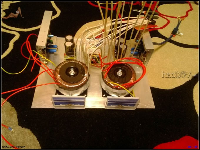 心是国都quad 606心功放,壳是Diyer