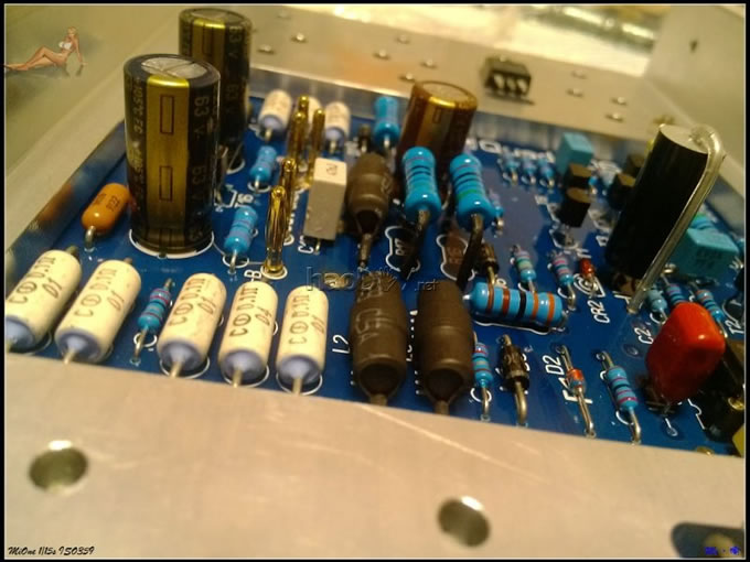 心是国都quad 606心功放,壳是Diyer