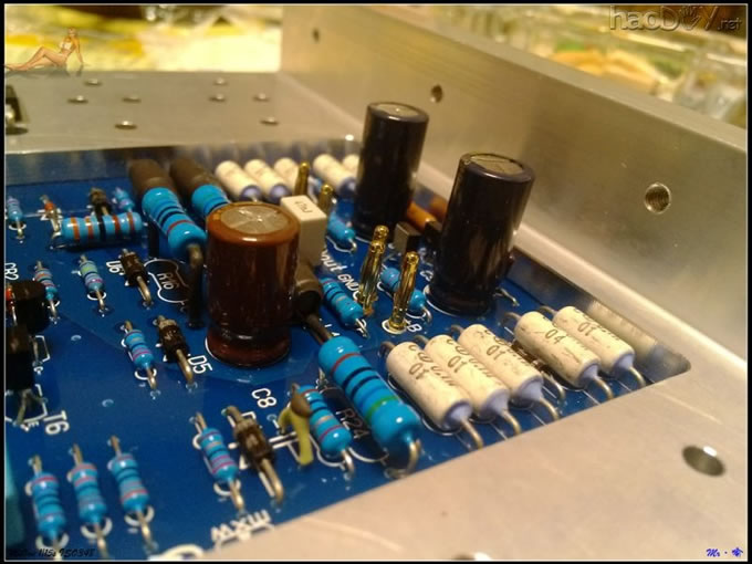 心是国都quad 606心功放,壳是Diyer