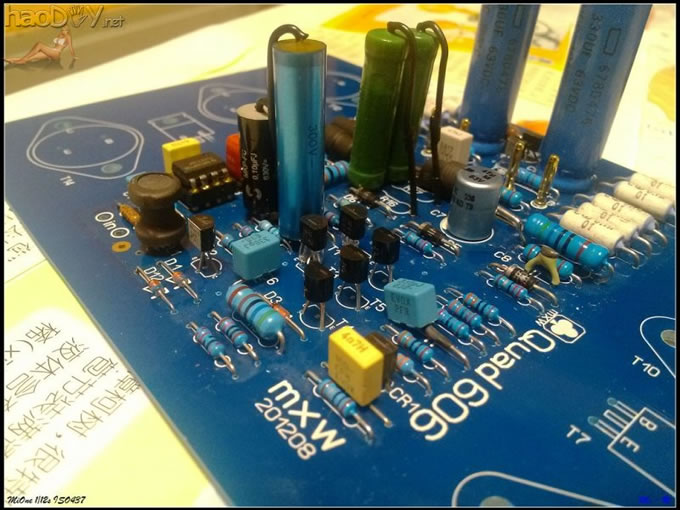 心是国都quad 606心功放,壳是Diyer