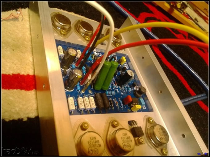 心是国都quad 606心功放,壳是Diyer