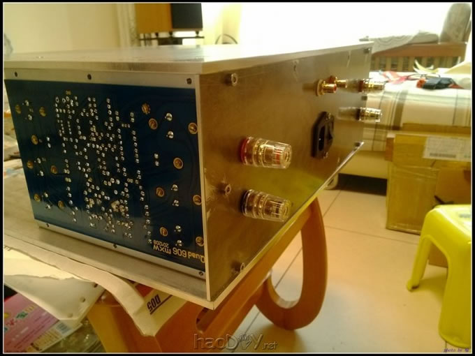 心是国都quad 606心功放,壳是Diyer