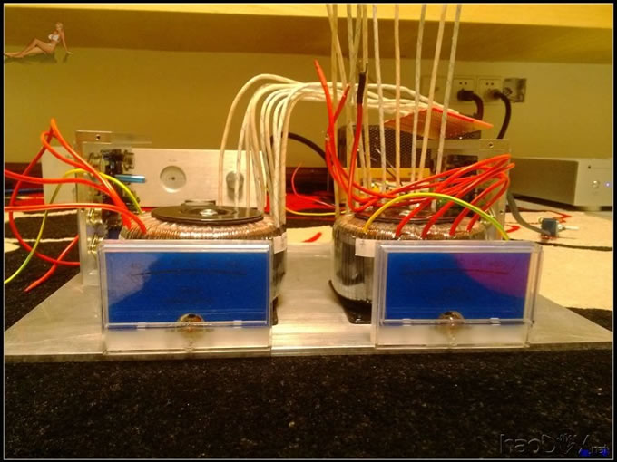 心是国都quad 606心功放,壳是Diyer