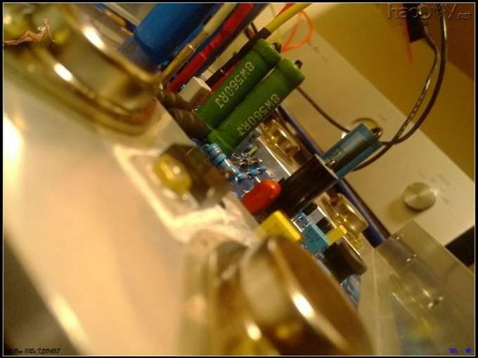 心是国都quad 606心功放,壳是Diyer