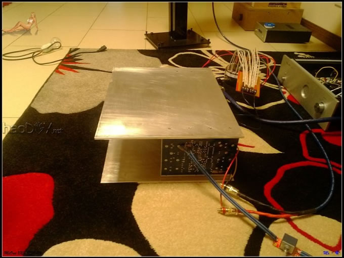 心是国都quad 606心功放,壳是Diyer